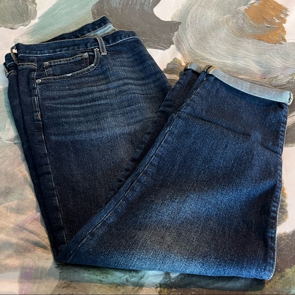 Gap Best Girlfriend Jeans in Dark Indigo size 34 - Picture 4 of 11